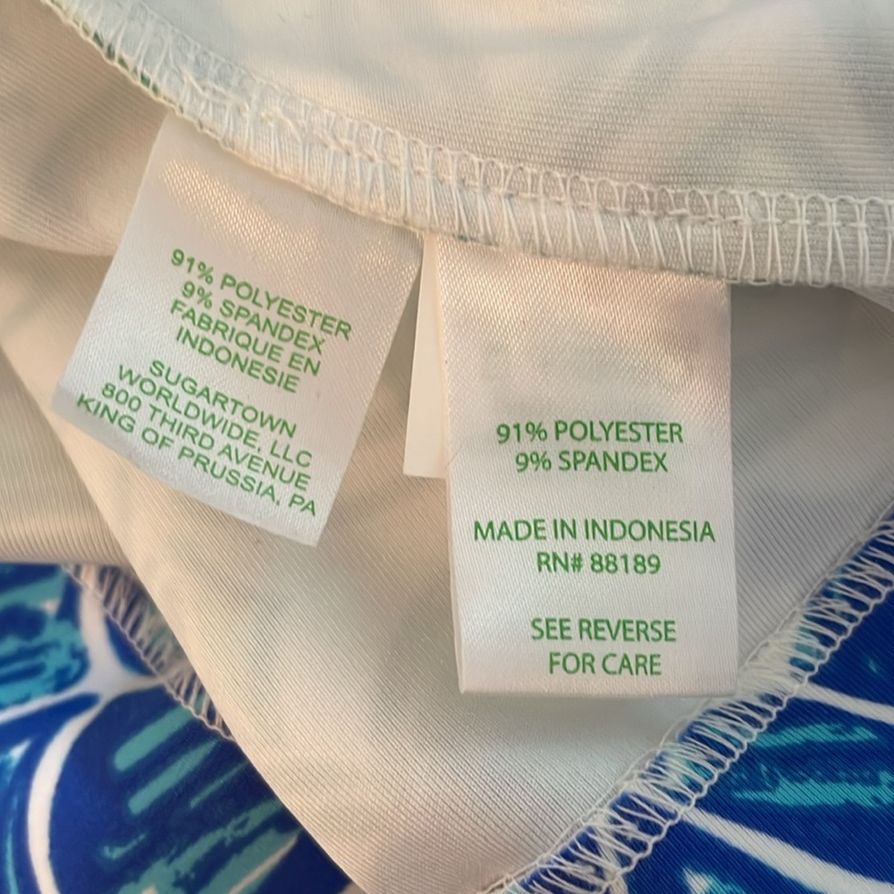 Lilly Pulitzer PERLA scuba dress XS worn once palm beach realtor cruise lunch - Picture 7 of 7